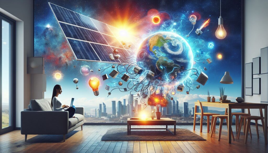 Aurinkoenergian voima: energiaa auringosta taloosi