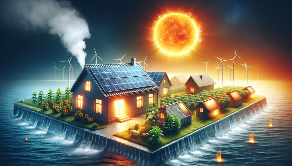Aurinkoenergia: Auringon lämpö talojemme ja maatilojemme lämmittäjänä